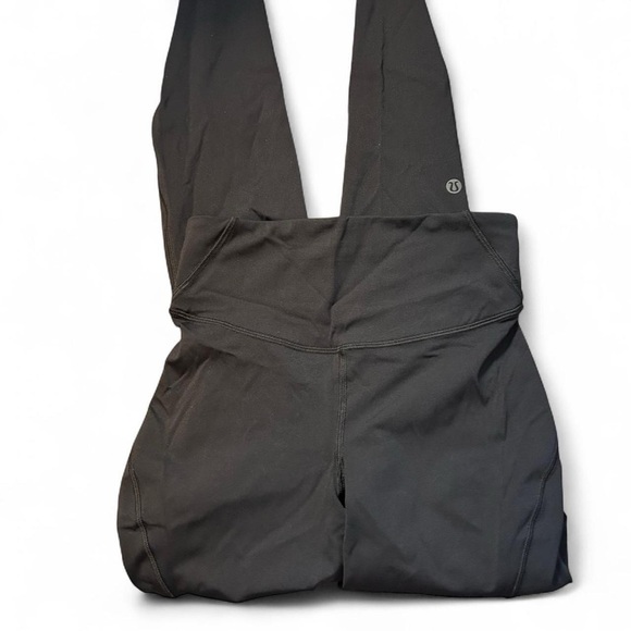 Lululemon 🖤High-Waisted Leggings | Size 4 | Black |Adjustable Waistband + Pocket - Picture 4 of 8